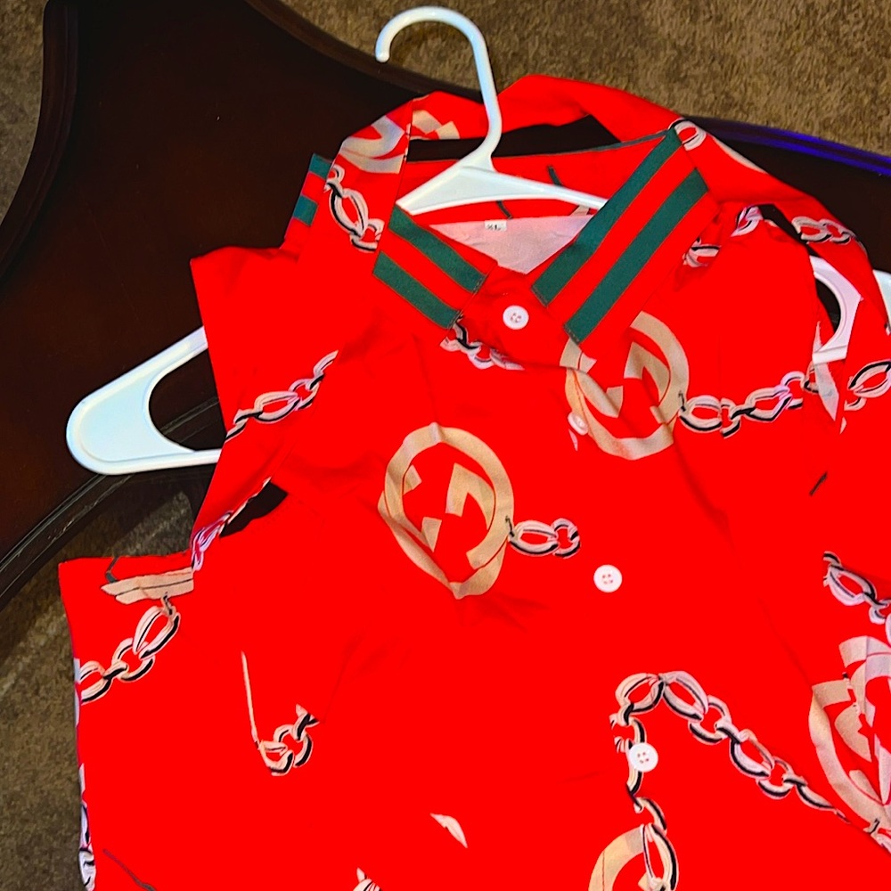 This dress is perfect for date night. It buttons all the way down.